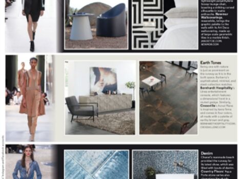 Hospitality Design Magazine- Aqua Forte Collection