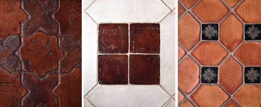 Outdoor Design With Terracotta Tile, Terracotta Outdoor Floor Tiles