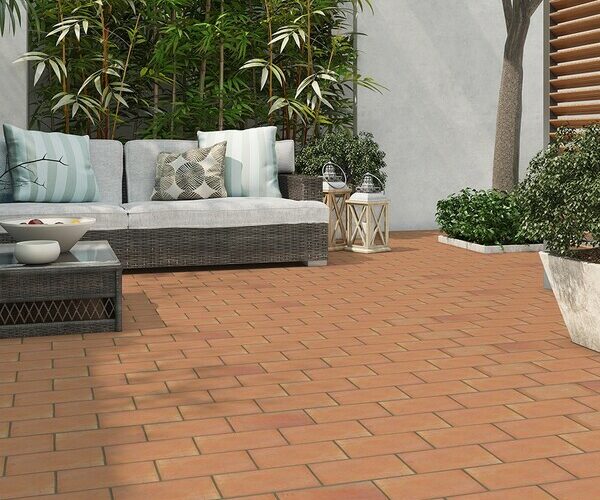 outdoor terracotta floor tile