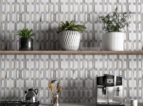 Atelier Collection Stone Mosaics by Marble Systems at Country Floors