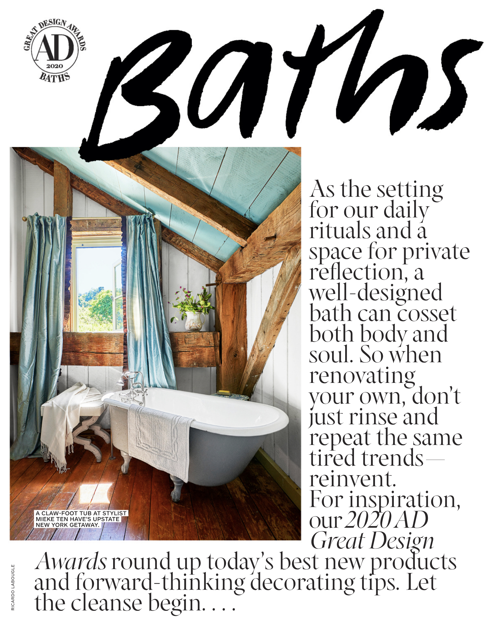 Architectural Digest Best Baths