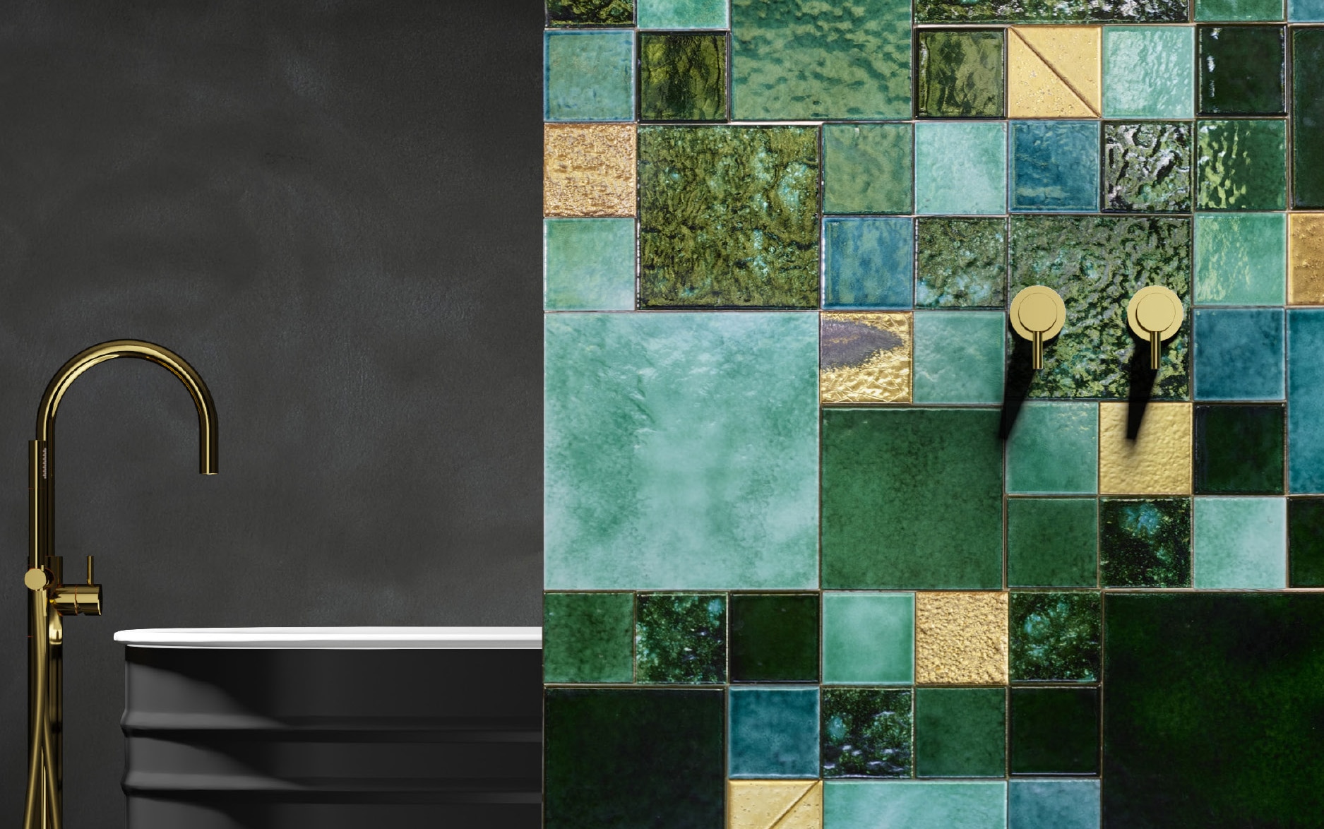Transform Your Kitchen Backsplash With The Colorful Firenze Ceramic ...