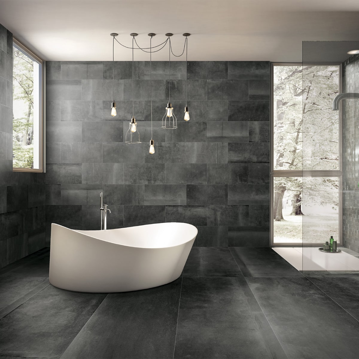 porcelain shower tiles