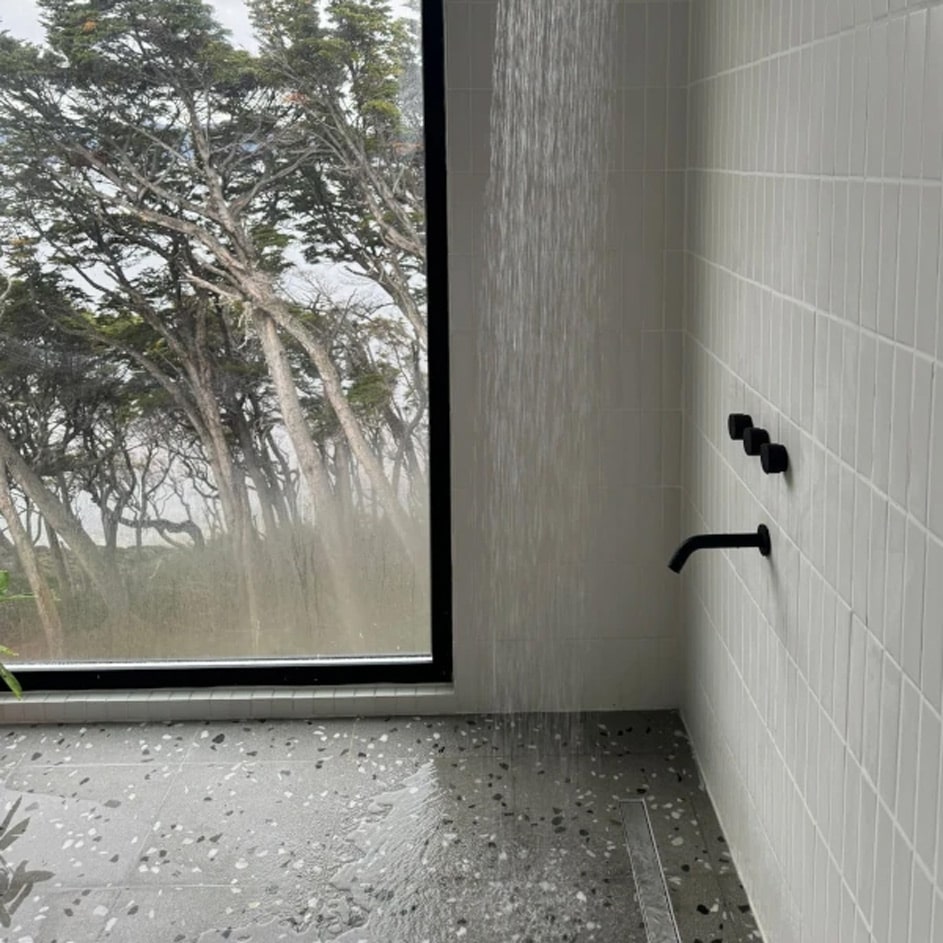 terrazzo non slip shower tile