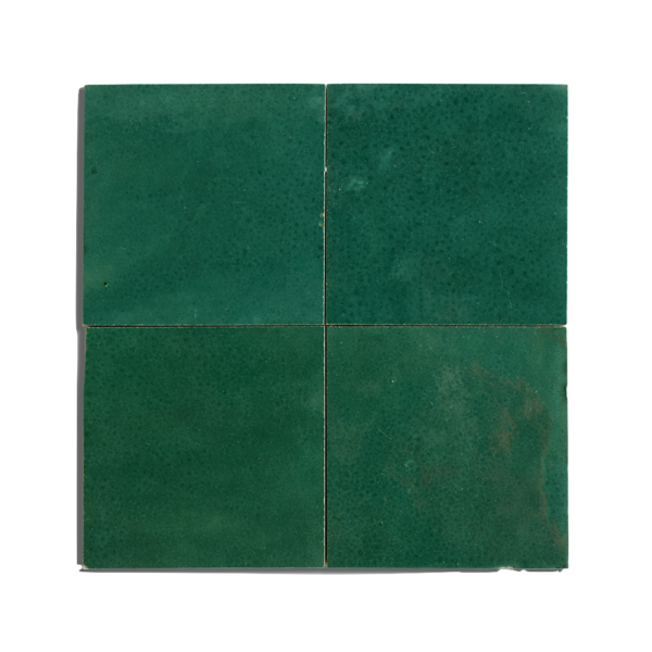green zellige tile