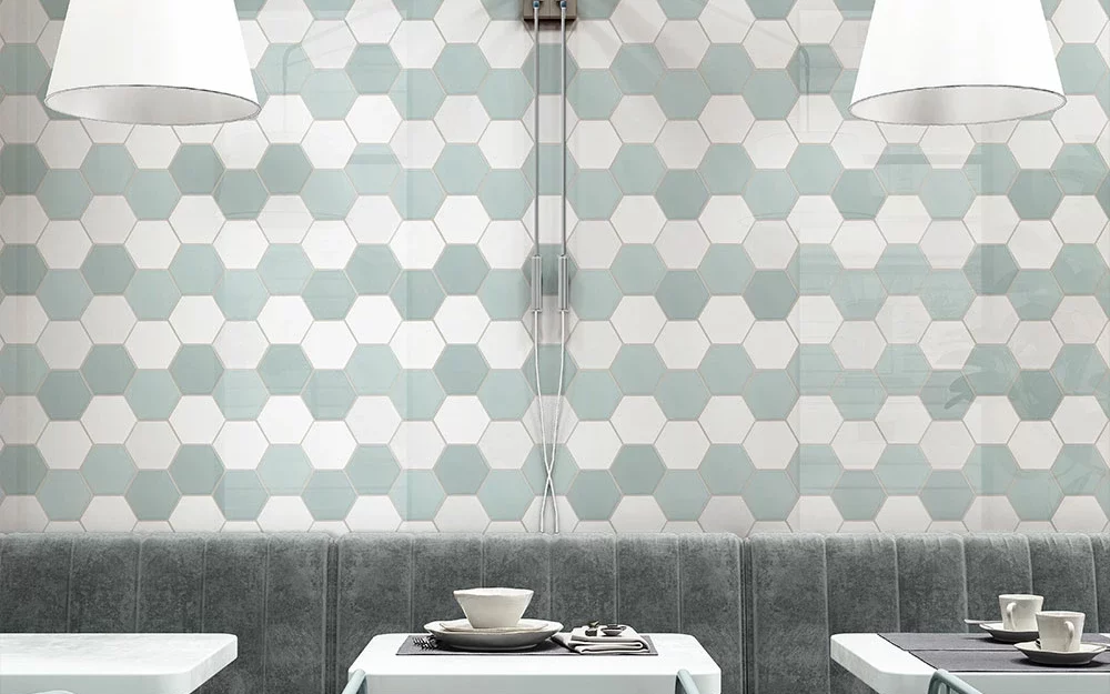 geometric pattern tile