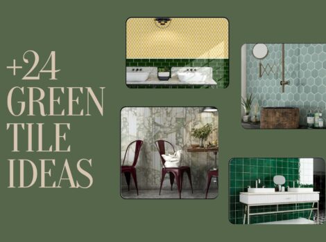 green tile ideas