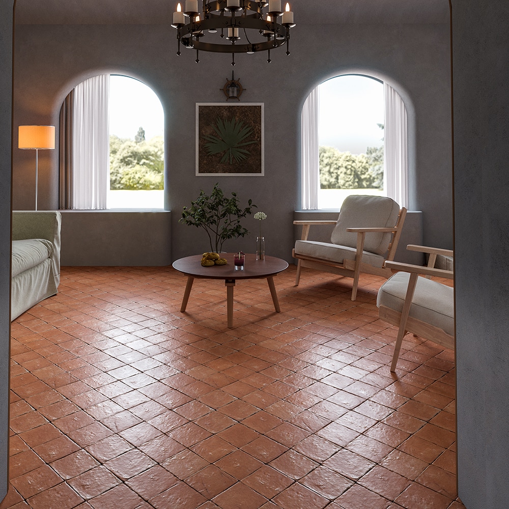 Spanish floor tiles