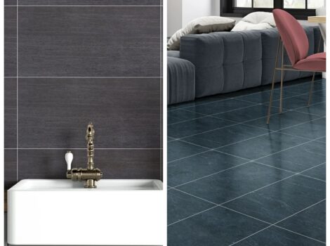 Top Black Floor Tile Ideas