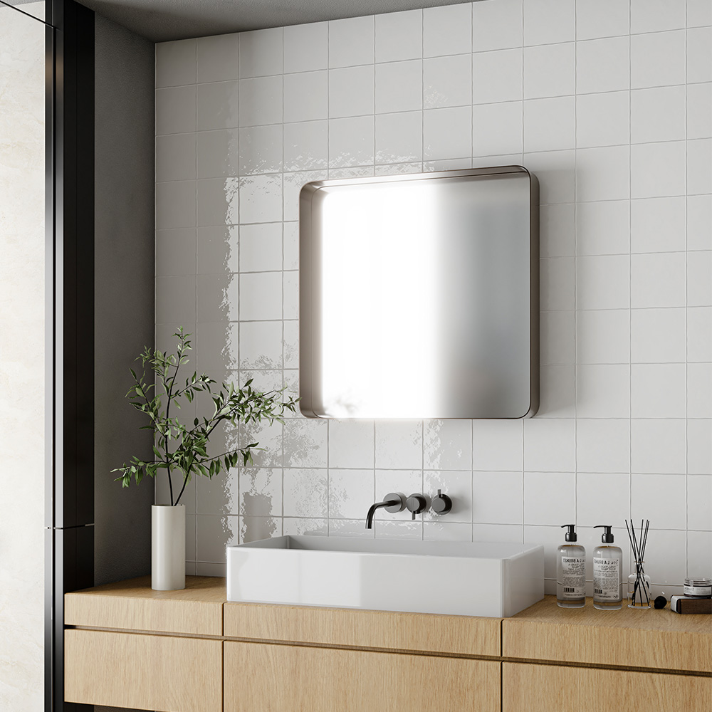 Bathroom Design: Getting Tile Around the Vanity Right