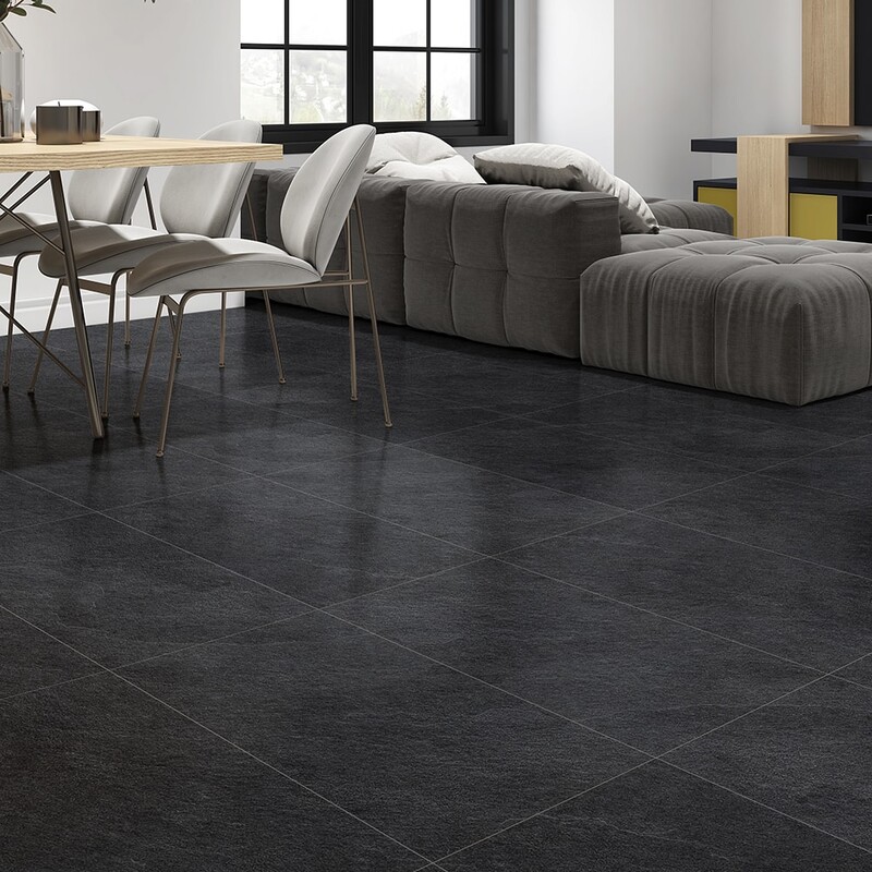 black-porcelain-floor-tile