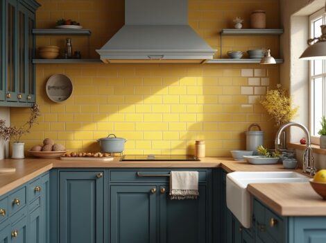 yellow tiles