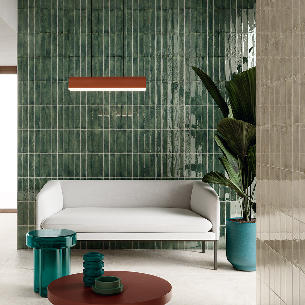 green-porcelain-wall-tiles