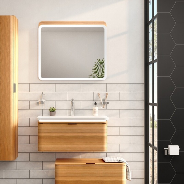 white subway tiles