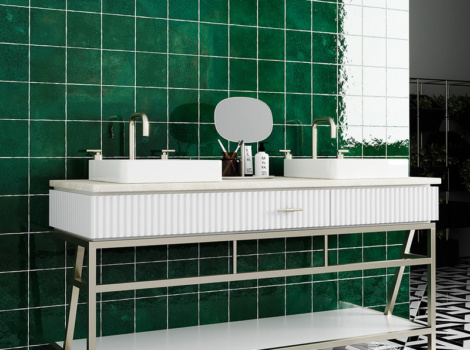 zellige tile backsplash