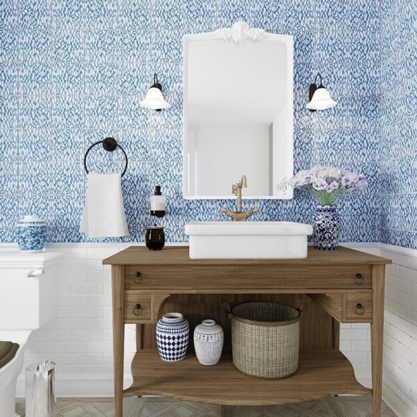 Coastal Backsplash Tile Design