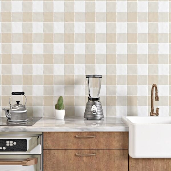 Square Tile Backsplash