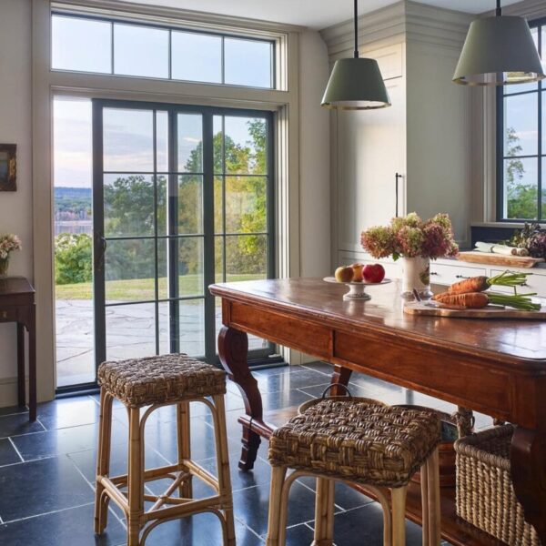 rustic floor tiles as kitchen flooring options