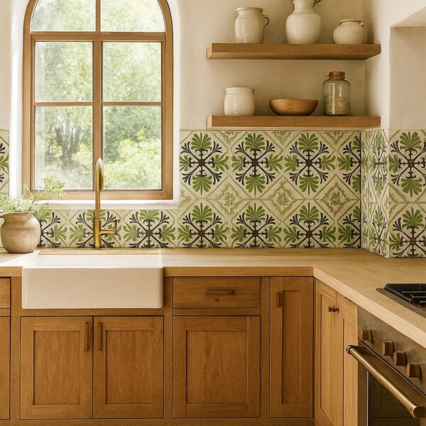 glazed terracotta tile