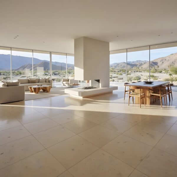 24x24 limestone floor tile