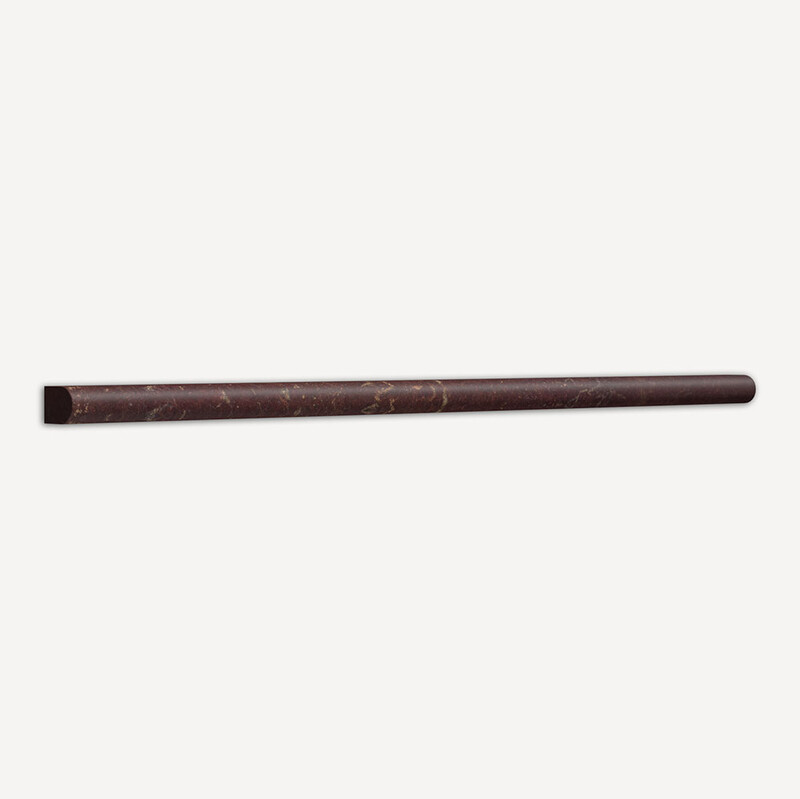 red marble molding