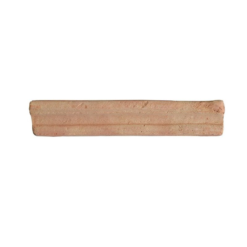 red terracotta tile trim