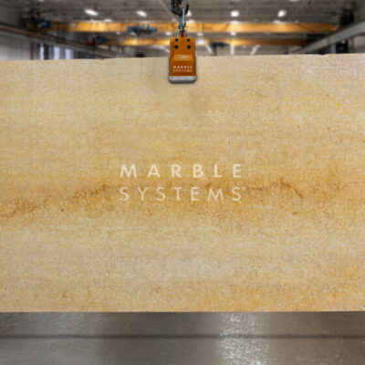 yellow marble slab