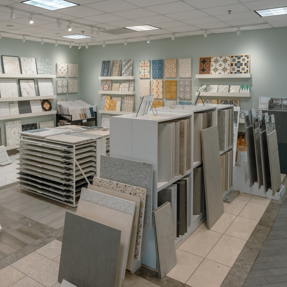 Country Floors Fairfax showroom interior.