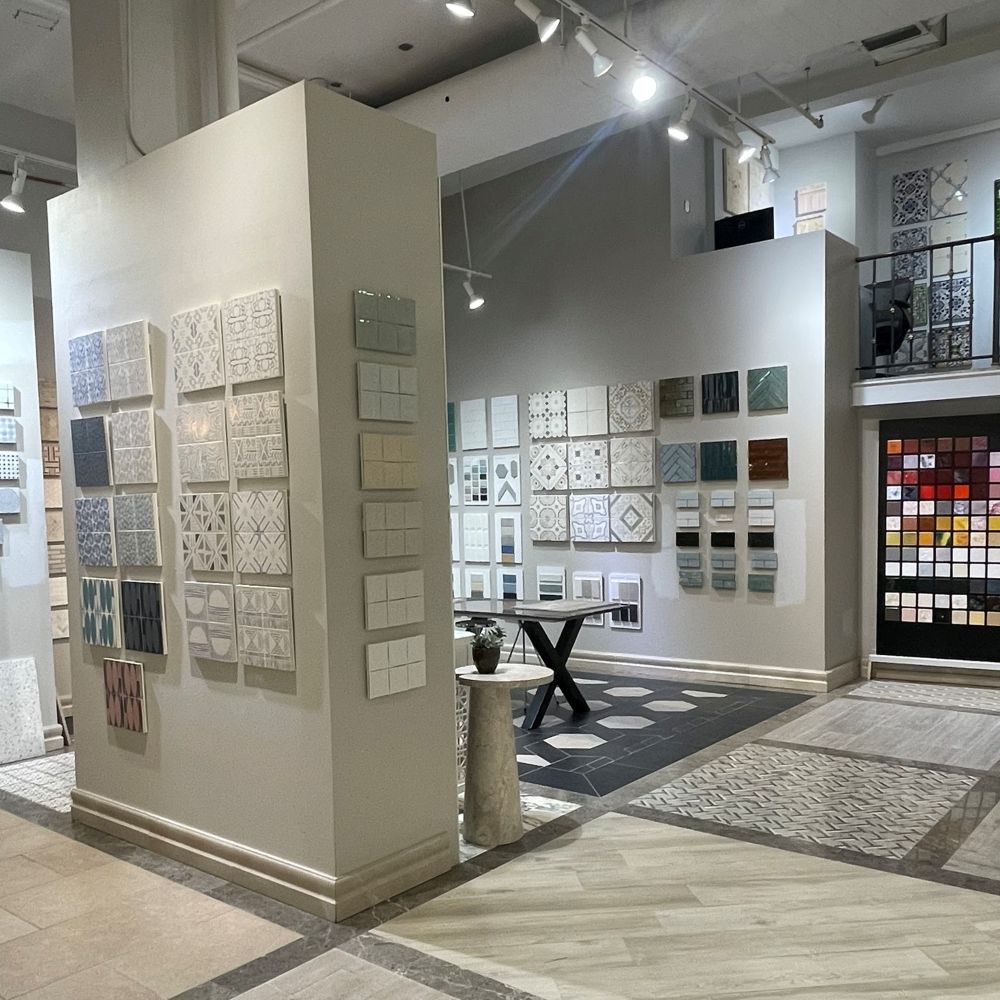 New York showroom interior.